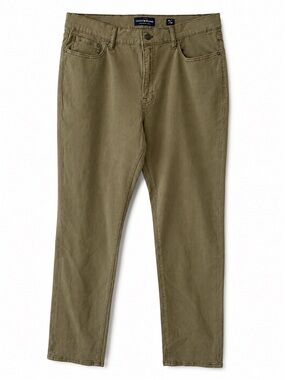 NWT Lucky Brand 410 Athletic Slim Pants Dusty Olive 38x32 Stretch